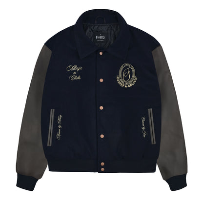 Mocha Varsity Jacket